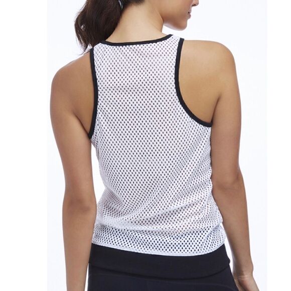 Fabletics Caymen Open Weave Mesh Tank Top Sz S - Picture 2 of 7